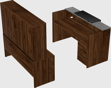Modular reception desk