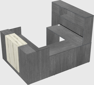 Modular reception desk