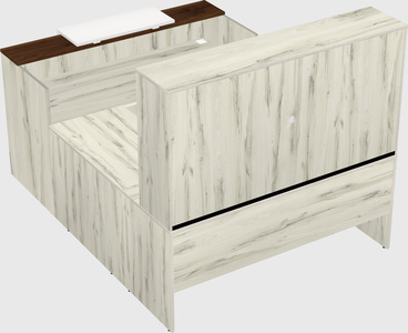 Modular reception desk