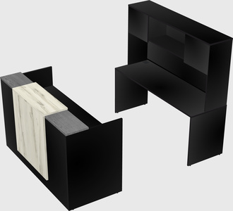Modular reception desk