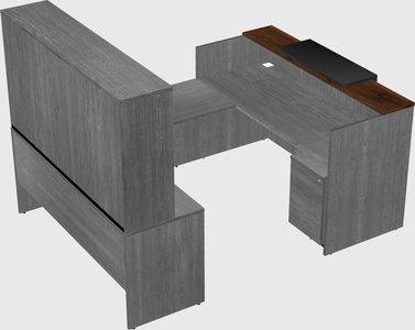 Modular reception desk