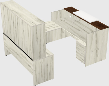 Modular reception desk
