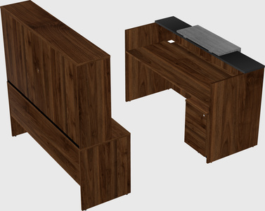 Modular reception desk