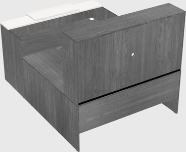 Modular reception desk