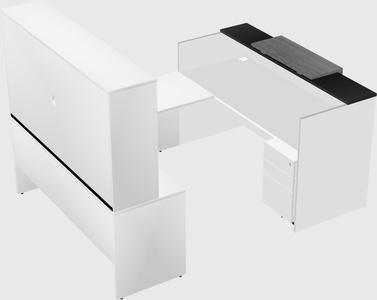 Modular reception desk