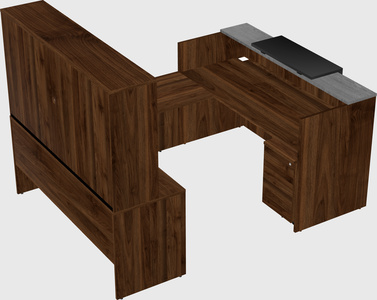 Modular reception desk