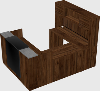 Modular reception desk