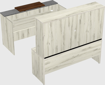 Modular reception desk