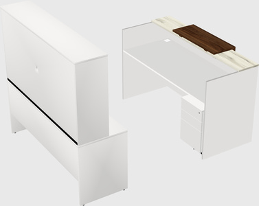 Modular reception desk