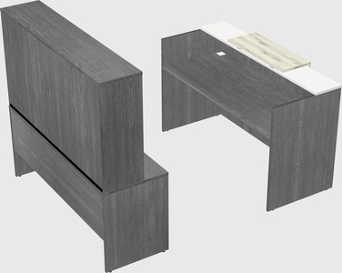Modular reception desk