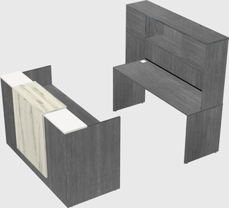 Modular reception desk