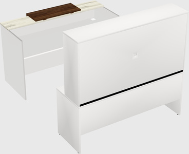 Modular reception desk