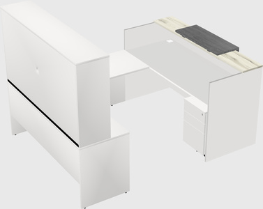 Modular reception desk