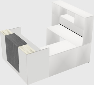 Modular reception desk
