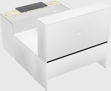 Modular reception desk