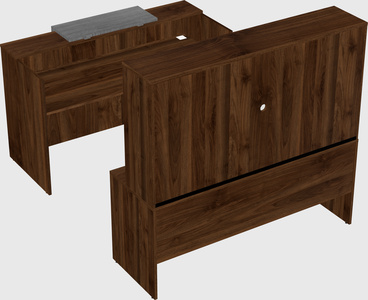 Modular reception desk