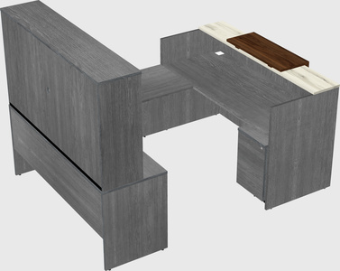 Modular reception desk