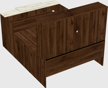 Modular reception desk