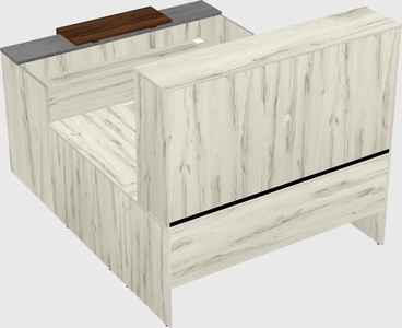 Modular reception desk