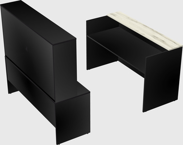 Modular reception desk