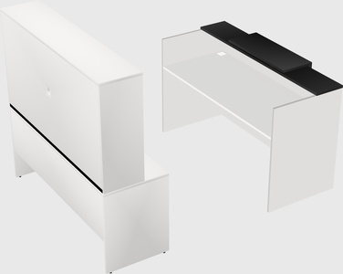 Modular reception desk