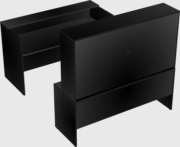 Modular reception desk