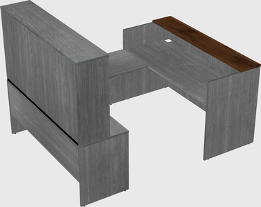 Modular reception desk