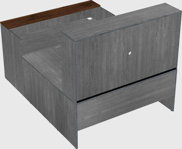 Modular reception desk