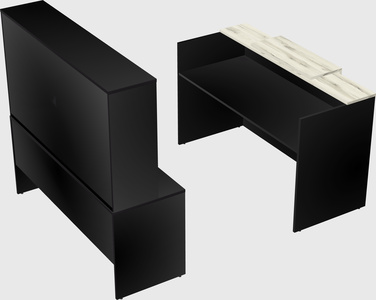 Modular reception desk