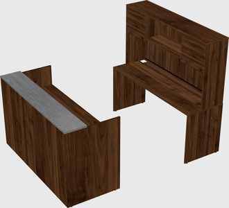Modular reception desk