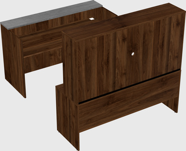 Modular reception desk