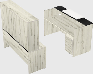 Modular reception desk