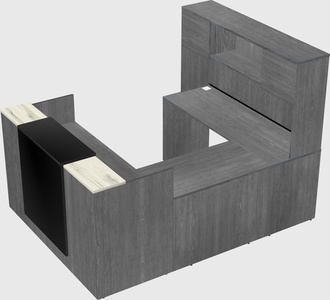 Modular reception desk