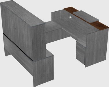 Modular reception desk