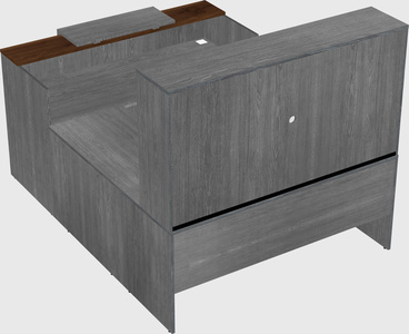 Modular reception desk
