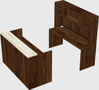 Modular reception desk