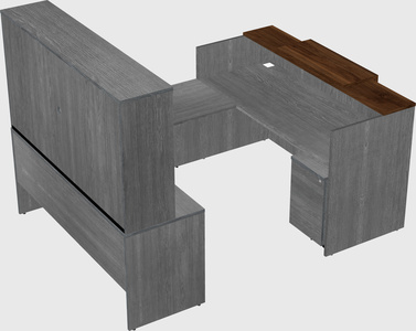 Modular reception desk