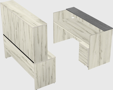 Modular reception desk