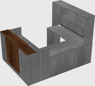 Modular reception desk