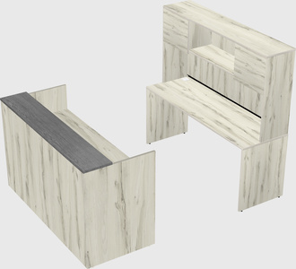 Modular reception desk