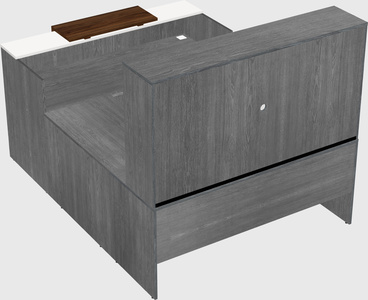 Modular reception desk