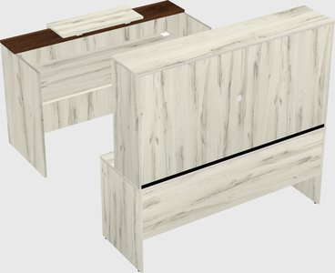 Modular reception desk