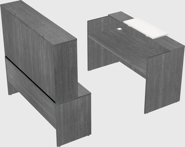 Modular reception desk