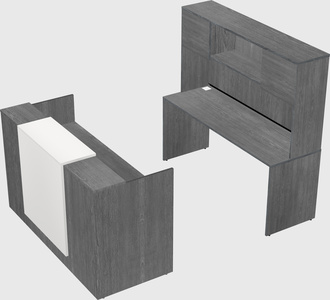 Modular reception desk