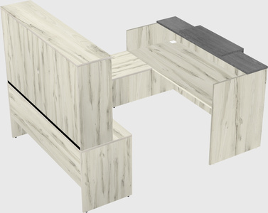 Modular reception desk