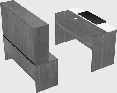 Modular reception desk