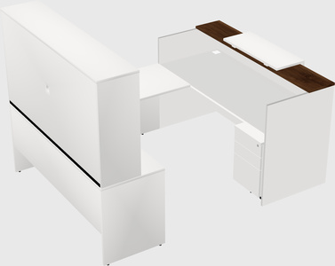 Modular reception desk