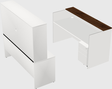Modular reception desk