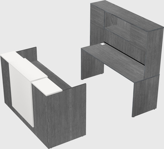 Modular reception desk