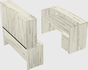 Modular reception desk